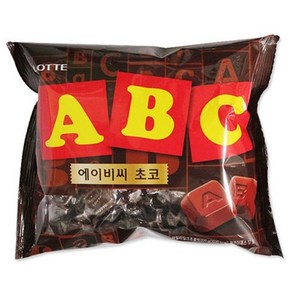 롯데제과 에이비씨 초콜릿, 187g, 1개