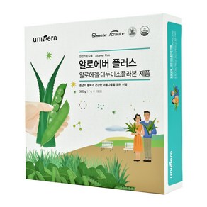 유니베라 알로에버 플러스 360g(2g x 180포), 1박스, 360g