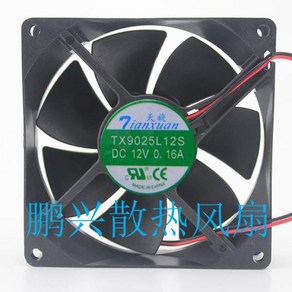 9025 냉각 팬 TX9025L12S 12V 0.16A 9cm, 한개옵션0, 1개