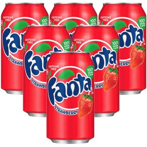 환타딸기 355ml 12캔 24캔 코카콜라 Fanta 딸기맛환타 미국