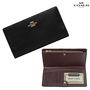 코치 뉴 슬림 장지갑 C8329 New Slim Zip Wallet