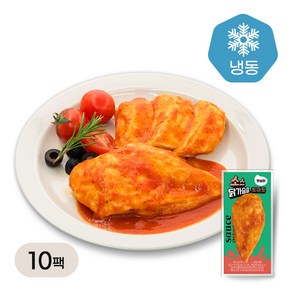 햇살닭 소스 닭가슴살 토마토 (100g), 10개, 100g