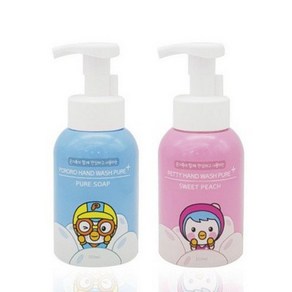 뽀로로 핸드워시 패티 달콤복숭아향 300ml.오피스넥스, 300ml, 1개