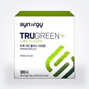 시너지 트루그린 플러스 라임향 2.22g X 30포