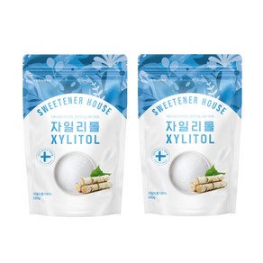 1kg 스위트너하우스 자일리톨 크리스탈 핀란드산 500g+500g, 500g, 2개