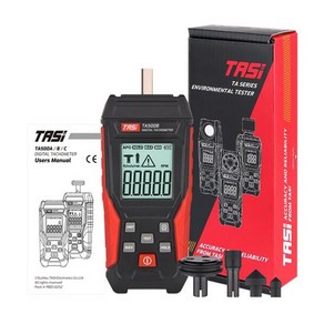 휴대용 디지털 접촉 타코미터 측정 속도 타코미터 계량기 3-19999RPM 계량기 RPM 백라이트 디스플레이, 3)TASI TA500C, 1개