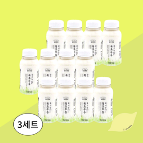 범산목장 유기농 목초우유 동물복지 200ml, 12개