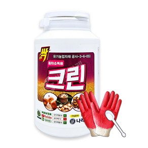 [농사마트] 모두싹크린 250g 종자 소독 마늘 생강 감자 유황 더뎅이병 썩음병 예방 나라바이오 사은품 계량 수저, 1개