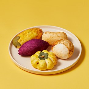 강릉 구황작물빵 5종 세트 ( 글루텐프리 부모님선물 추석선물 강릉빵 감자빵 고구마빵 ), 1개