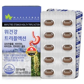 메이플트리 위건강 트리플액션 영양제, 60정, 1개