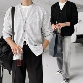 남녀공용 기획 캐시미어 데일리 가디건
