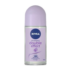 니베아 더블 이펙트 발한억제 데오드란트 롤온 50ml NIVEA Double Effect Deodoant, 0, 1개, 50g