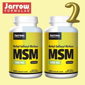 자로우 Jaow MSM 식이유황1 000mg 200베지캡슐 2개, 200정