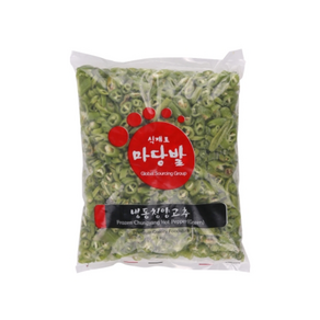 마당발 냉동 청양고추 1kg, 1kg(1개), 11개