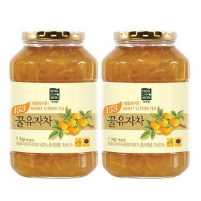 녹차원 겨울엔 꿀유자차 1KG + 1KG, 1개