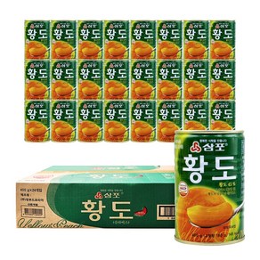 삼포 황도 400g(24개입) 1box