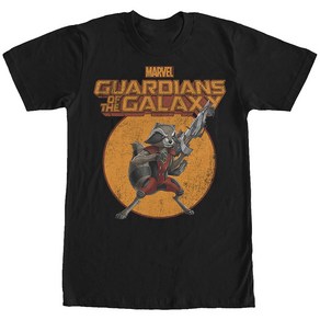 ROCKPANDA Rocket Raccoon Action Pose Guardians of the Galaxy 반팔티