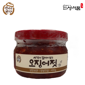 항아리반찬 오징어젓, 1개, 400g