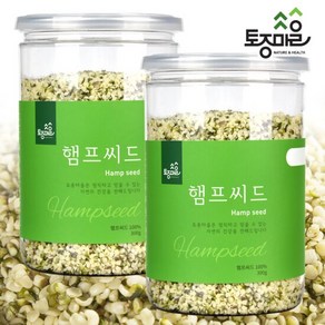 [토종마을]캐나다산 햄프 씨드 (대마씨)300g X 2통, 2개, 상세설명 참조