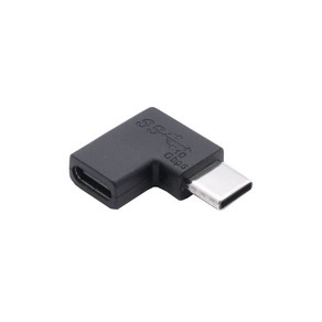 Coms USB 3.1 C타입 연장 젠더 꺾임 IF994