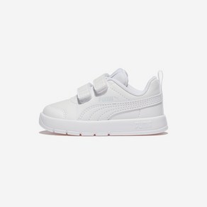 [ABC마트 신구로NC점] 푸마/코트플렉스 V3 벨크로 인펀트_PKI31025202_PUMA White-PUMA White-Silve Mist_키즈용