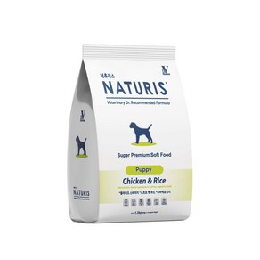 )당일발송( 네츄리스 독 퍼피 1.2kg 강아지 사료 natuis puppy, 닭고기+쌀, 1개