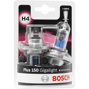 보쉬 카렌스2 02-06 상향등 H4 12V 60/55W 기가라이트 플러스 150 전구 2개1셋트 E1 P43t 1987301430, 1개