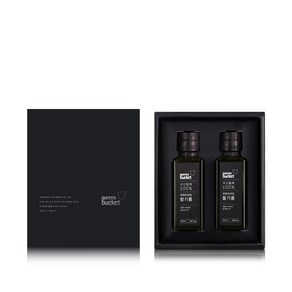 쿠엔즈버킷 국산 100% 저온압착 참기름 들기름 100ml*2입 선물 세트