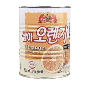 삼아 오렌지 에이드 시럽 오렌지원액 835ml, 12개, 1개입