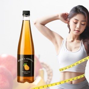 마녀식초 파인애플식초 유기농 천연 발효 음용 식초 750ml 1개