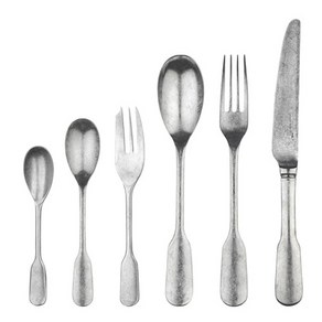 [챠링월스 빈티지 피들 커트러리 (6Size)] / 커피스푼 티스푼 포크 나이프 디저트, 빈티지 피들 커피스푼 11.6cm, 1개