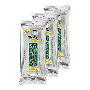 해동 짱구김 식탁용특대 구운김 도시락김, 40g, 3개