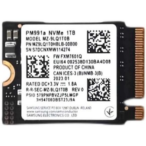 SSD 2230Nvme bc711 PM991A SN740 S990 BG5 1T 장치, 상세 페이지 참고, 삼성 PM991 128G 2230 NVME