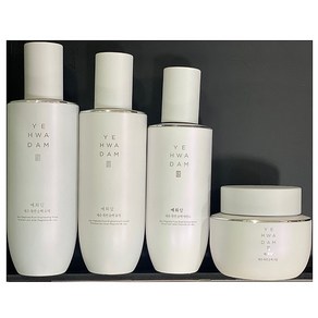 더페이스샵 예화담 제주 목련 순백 ALL 4종세트 (수액160ml+유액140ml+세럼45ml+크림50ml), 1개