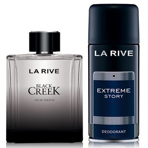 [공식수입] 라리브 블랙 크리크 향수+익스트림 데오드란트, 1개, 100ml
