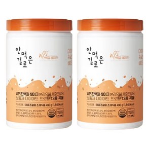 안먹은걸로 WPI 단백질쉐이크 490g x 2통 (곡물맛), 2개