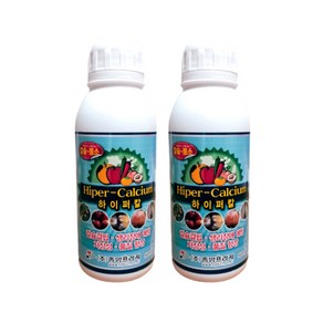 하이퍼칼 500ml 고추 배추 칼슘제 칼슘 붕사 비료 무름병 예방, 2개