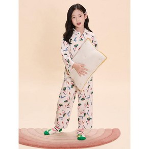 빈폴키즈 시즌오프30%BEANPOLE KIDS아노락 전판 패턴 잠옷 아이보리 BI4941U130 마감임박!!!