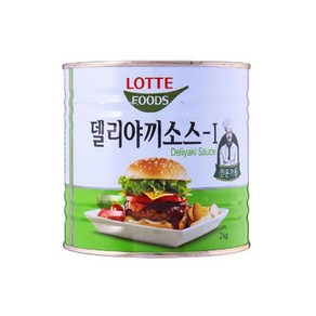 데리야끼소스 롯데 2K, 1개, 2kg