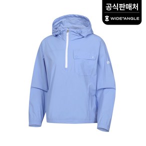 [와이드앵글 공식] [골프] 여성 CO 미니포켓 루즈핏 후드 아노락 L WWP24173B8