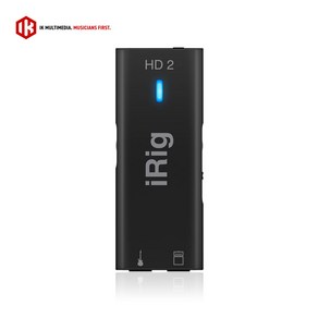 IK Multimedia iRig HD 2 기타/베이스 인터페이스 (AmpliTube 5 SE 포함)