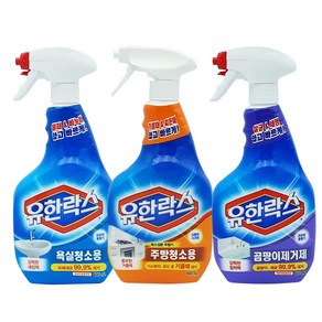 유한락스 거품세정제 500ml/600ml 욕실청소 주방청소 곰팡이제거제, 1개, 600ml