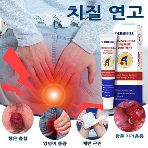 Demfee 항문 케어 크림 항문 가려움 종합 허브크림, 1개, 20g