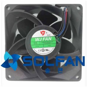 WJB2923824H-F60 DC24V FAN DC팬 92mm 사이즈 / WJ팬 / 92MM X 38MM 사이즈 / 6000RPM / MADE IN CHINA, WJB2923824H-F60 / DC24V 92mm, 1개