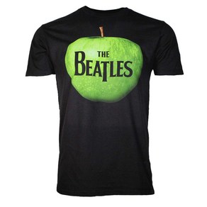 ROCKPANDA The Beatles 반팔티 Apple Logo Black