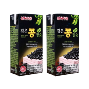 [블루존] 삼육두유 검은콩칼슘 190m*48, 190ml, 48개
