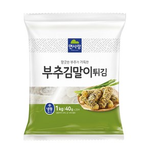 부추 김말이 면사랑 냉동 1Kg(40gx25입), 25개, 1kg