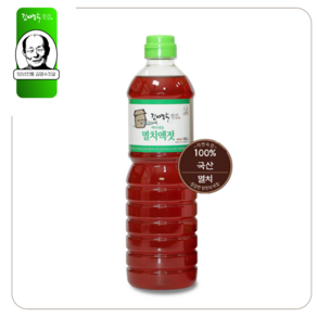 [김명수젓갈]바다내음 멸치액젓 900ml 1개(15시 이전 주문건 당일출고), 1개