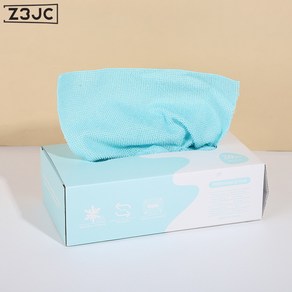 Z3JC 극세사 뽑아쓰는 빨아쓰는 일회용 행주 20x20cm 20매, 1개