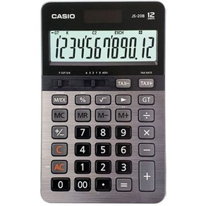 계산기 JS-20B 12D 107x175mm(구형모델 JS-20TS) CASIO